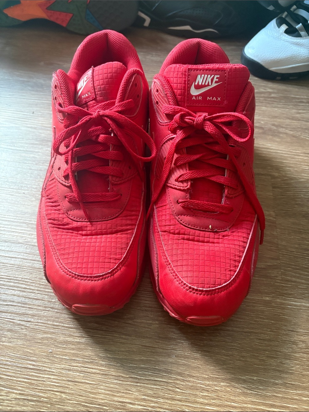 Nike Red Air Max Sneakers